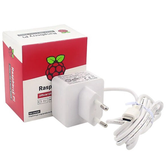 Adapter Raspberry Pi 4 15W (5V/3A) PSU USB C