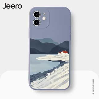 Jeero เคสไอโฟน เคสซิลิโคนนุ่มกันกระแทกการ์ตูนตลก เคสโทรศัพท์ Compatible for iPhone 15 14 13 12 11 Pro Max SE 2020 X XR XS 8 7 6 6S Plus พลัส HFE1683