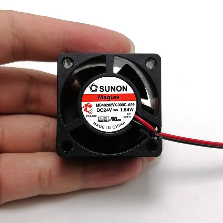1.54 W 24V MB40202VX-000C-A99 4020 MagLev SUNON พัดลมในตัว tb