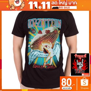 เสื้อวง Led Zeppelin เสื้อยืด เลด เซพเพลิน เสื้อวินเทจ เสื้อยืดผช เสื้อวินเทจ RCM514