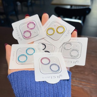 Glitter ฟิล์มกล้อง for iPhone 13 11 15 14 16 17 Pro Max Air …