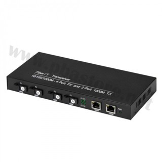 Fiber Switch SC 4Port (B3)(A1) 10/100M+2RJ45 10/100M