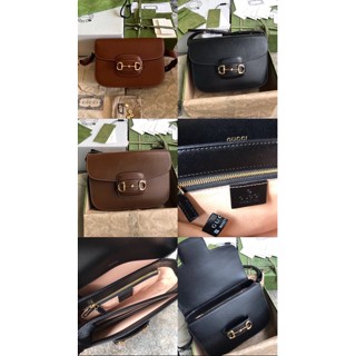 พร้อมส่งNew Gucci Horsebit 1955 shoulder bag (Ori)เทพ