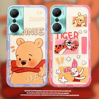 เคสโทรศัพท์มือถือ TPU แบบนิ่ม ลายการ์ตูนหมีน่ารัก กันกระแทก สําหรับ Infinix Hot 20 Play 4G 5G 20i 20S FREE FIRE 12 Pro Note 12i 2022