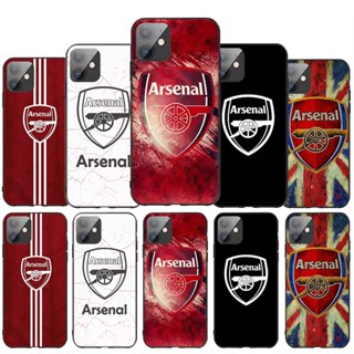 Sony Xperia 5 10 II III IV V 230901 เคสโทรศัพท์มือถือแบบนิ่ม ลายสโมสรฟุตบอล Arsenal สีดํา