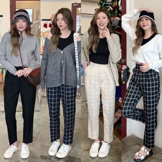 Bemingpants043 (XS-4XL) Beming Plaid Pants 🐰🛒