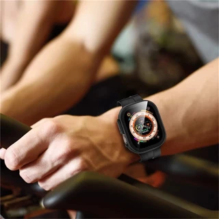 กระจกกันรอยหน้าจอ+ฝาครอบ Full Frame Case สําหรับ iWatch Ultra 3 / 2 / 1 49mm