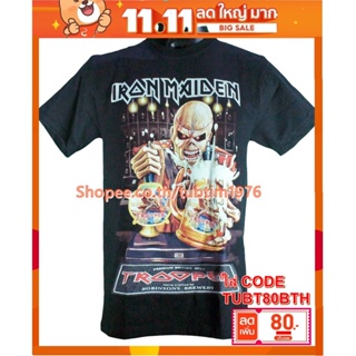 เสื้อวง Iron Maiden เสื้อวินเทจ ลายอมตะ เสื้อวินเทจ ไอเอิร์นเมเดน ไอร่อน IRN1798