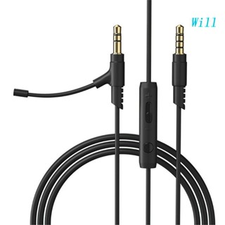 1.2M Boom Microphone Cable Mic For 3.5mm Headphone With Condenser Mic For Phone