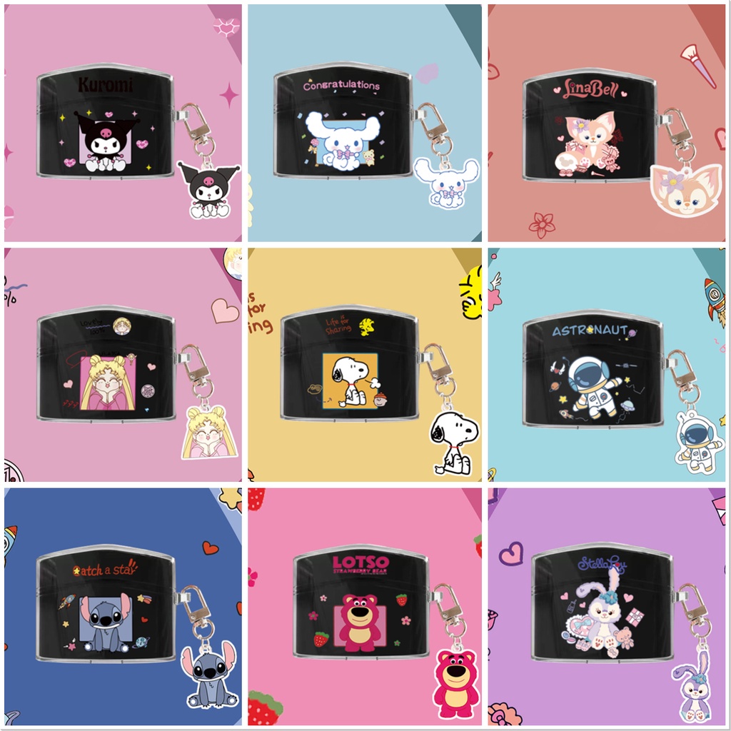 Pikachu & Pink Fox สําหรับ Lenovo Live Pods LP6 ฝาครอบหูฟังแบบนุ่ม