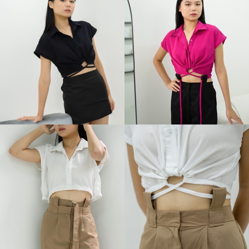 Sava Collective : เสื้อเชิ้ตแขนสั้น JUNE | 4 สี