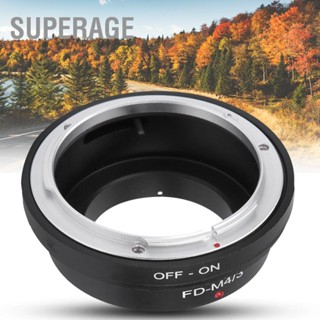 [คลังสินค้าใส]BSuperage Fd-M4/3 แหวนอะแดปเตอร์เลนส์โลหะ สําหรับ Canon Fd Mount To Fit M4/3 Camera