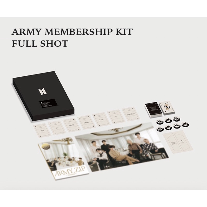 พร้อมส่ง ไม่เคยแกะ Army membership kit 9th BTS อาร์มี่คิท ของครบ เมมเบอร์ชิพ คิท