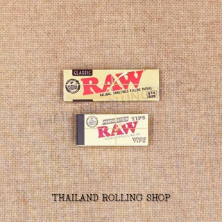 (พร้อมส่ง) ชุดโรลกระดาษมวน+ทิป RAW Combo 1¼ Set 79mm  สินค้าแท้ 100% (Made in Spain) พร้อมส่งทุกวันจากไทย