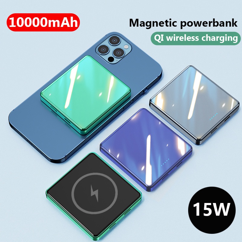 A20W 10000mAh Wireless Fast Charging Power Bank External