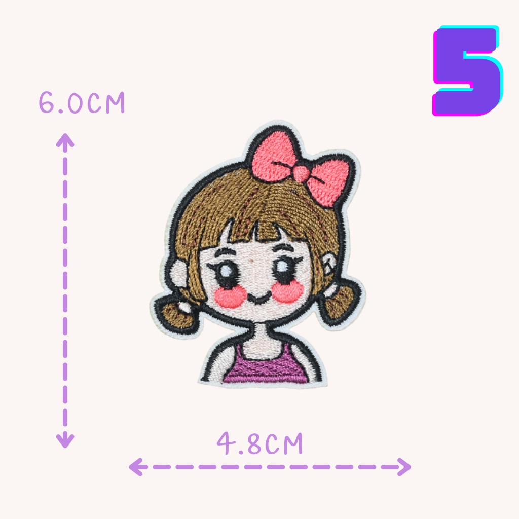 😄10บาททุกชิ้น😀ตัวรีดติดเสื้อ UC35 DIY:อาร์มติดเสื้อ ลายเด็กผู้หญิง เด็กผู้ชายน่ารัก ใช้เตารีดรีดติดลงผ้าได้เลยค่ะ - รูปที่ 4