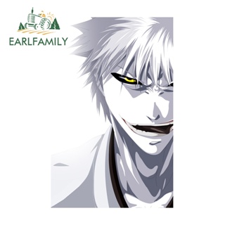 Earlfamily สติกเกอร์ไวนิล ลายกราฟฟิค Bleach กันน้ํา สําหรับติดตกแต่งประตูรถยนต์ ตู้เย็น 13 ซม. x 8.4 ซม.