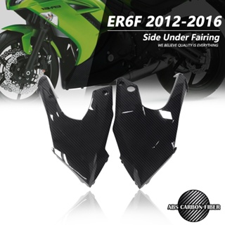 แฟริ่งคาร์บอนไฟเบอร์ ABS สําหรับรถจักรยานยนต์ Kawasaki ER6F 2012 2013 2014 2015 2016