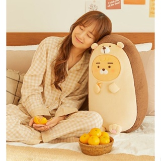 🎀【พร้อมส่ง】 KAKAO FRIENDS Soft Body Pillow/ Soft Body Cushion Little Ryan (Hedgehog) Plush Toy 刺猬抱枕