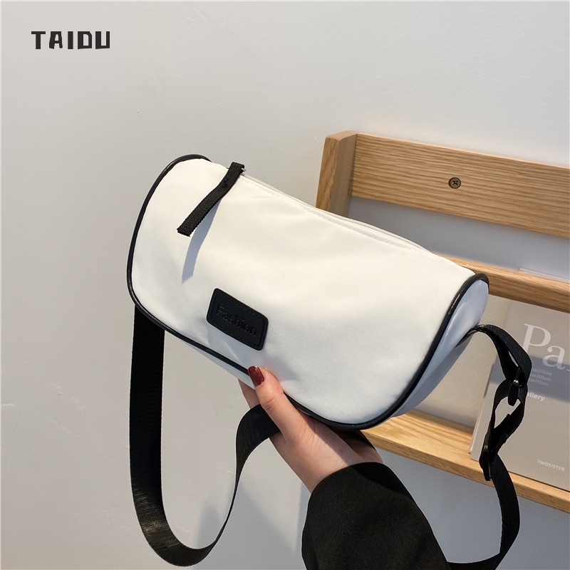 Taidu กระเป๋าสะพายไหล่ น้ําหนักเบา แฟชั่นใหม่ สไตล์สปอร์ต เรียบง่าย
