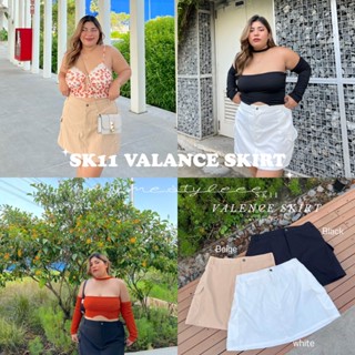 SK11 : VALANCE SKIRT กระโปรง Y2K สาวอวบ