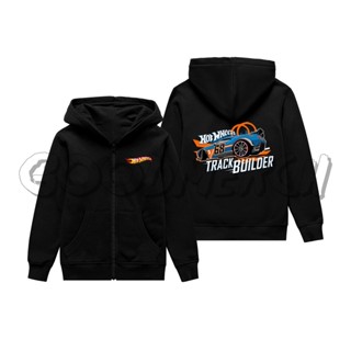 Hotwheels เสื้อแจ็กเก็ตมีฮู้ด สําหรับเด็ก