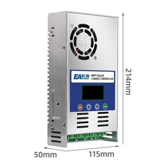 EASUN 60A MPPT Solar Charge Controller 12V 24V 36V 48V Auto Solar Regulator with LCD Display MPPT-60A