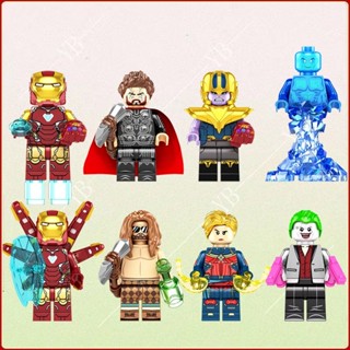 ของเล่นเด็กตัวต่อฟิกเกอร์นาโน ภาพยนตร์ Super British Iron Man Clown สําหรับเด็ก