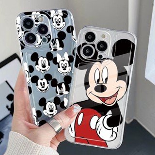 เคสโทรศัพท์มือถือ แบบใส ลายมิกกี้เมาส์ สําหรับ VIVO Y20 Y20i Y21 Y33S Y01 Y02S T1 5G T1X Y11S Y12S Y15S Y15A Y12 Y20S