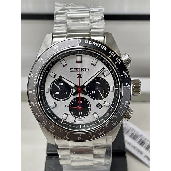 นาฬิกา Seiko Prospex Speedtimer SRQ047J1 โครโนกราฟ สแตนเลสสตีล ขนาด 42 มม.