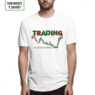 เสื้อยืด คอกลม พิมพ์ลาย Investt Forex สไตล์ฮาราจูกุ แฟชั่นสําหรับผู้ชาย