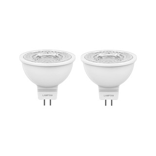 LAMPTAN LED MR 16 220V แพ็คคู่ (ราคาต่อคู่) 5W (DL)