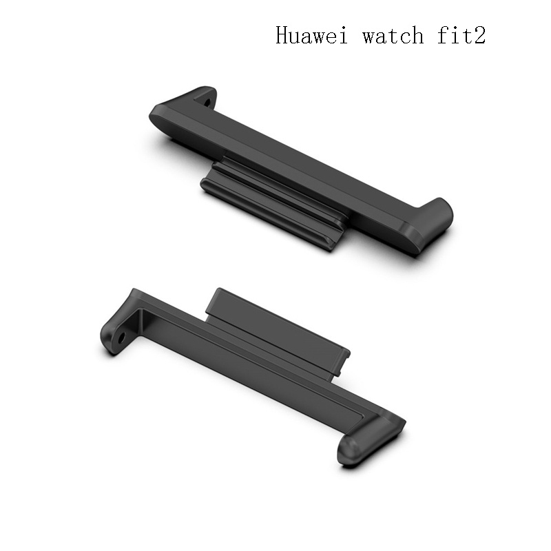 ชิ้นส่วนเชื่อมต่อสแตนเลสสําหรับนาฬิกา Huawei fit ใหม่ SE 2 3 fit2 fit3 อุปกรณ์เสริมทดแทน 20 มม.สายคล้องคอ