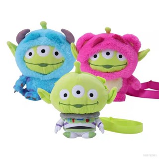 กระเป๋าเป้สะพายหลัง ขนาดใหญ่ จุของได้เยอะ ลายการ์ตูน Toy Story Lotso Buzz Lightyear Alien Sullivan น่ารัก สําหรับใส่โทรศัพท์มือถือ