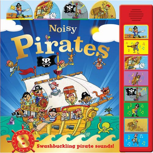 Noisy Pirates 8 Swashbuckling Pirate Soundsหนังสือเด็ก กดมีเสียง ภาษาอังกฤษ บอร์ดบุ๊ค Board book #04