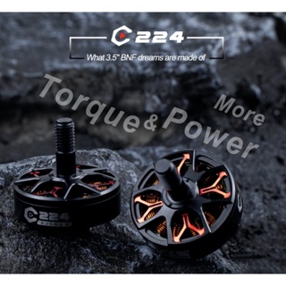 4ลูก Axisflying cinematic series C224 2300KV 3800KV motors for cinewhoop 3.5inch มอเตอร์สำหรับโดรน ใบ3.5นิ้ว 4s-6s Drone