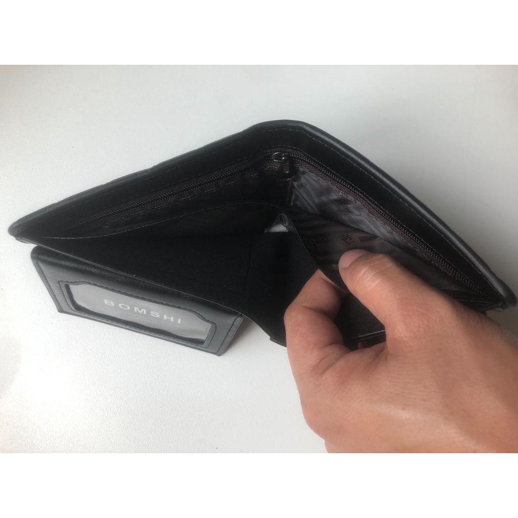 กระเป๋าสตางค์ กระเป๋าตังค์ กระเป๋าเงิน หนังคุณภาพ กันน้ำ ทรงสั้น ใช้แล้วรวยZ-013# - รูปที่ 3