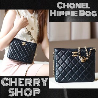 ถูกที่สุด ของแท้ 100%/Chanel TOTE BAG  กระเป๋าฮิปปี้/กระเป๋าโท้ท