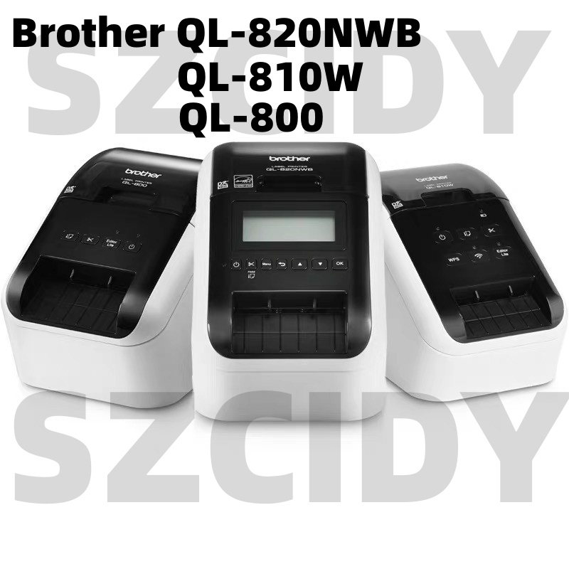 Brother QL-820NWB/ QL-800 /QL-810W เครื่องพิมพ์ฉลากแบบยืดหยุ่นพิเศษระดับมืออาชีพพร้อมตัวเลือกการเชื่