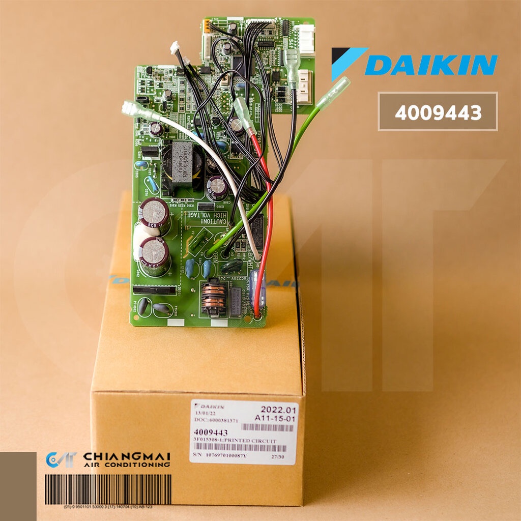 4009443 / 4009443L แผงวงจรแอร์ Daikin แผงบอร์ดแอร์ไดกิ้น แผงบอร์ดคอยล์เย็น รุ่น FTM28NV2S, FT24LV2S