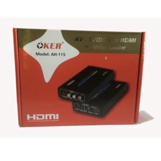 AH-115 AV/SVDO to HDMI HD Video Leader Oker