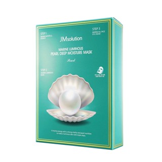 Original Jmsolution Marine Luminous Pearl Deep Moisture Mask 10 pcs