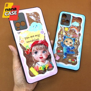 เคสออปโป้/oppo A93(4G) A94(4G) F9/A5s F11Pro Reno 5เคสมือถือใสพิมพ์ลายการ์ตูน ผิว3D กันเลนส์กล้อง ลายน่ารัก