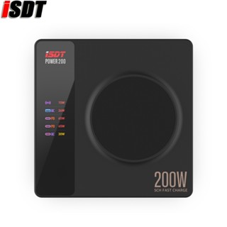 Isdt POWER 200X AC100~240V 200W โปรโตคอลไร้สาย เชื่อมต่อ APP ชาร์จ