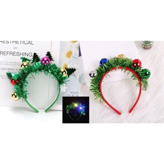 ที่คาดผมคริสมาส ลูกบอล ต้นคริสมาส ที่คาดผมแฟนซี พรอพคริสมาส คริสมาส Christmas Ball Headband Hairband Party Fancy Prop