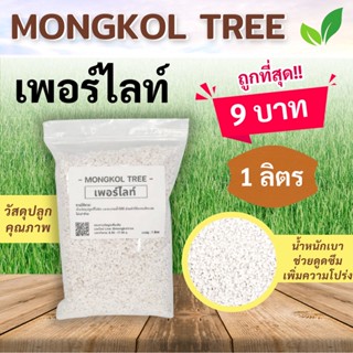 ถูกที่สุด‼ เพอร์ไลท์ (Perlite) วัสดุปลูก ไม้มงคล ไม้ฟอกอากาศ ไม้ดอก ไม้ประดับ แคคตัส ไม้อวบน้ำ ช่วยให้ดินโปร่ง อุ้มน้ำ