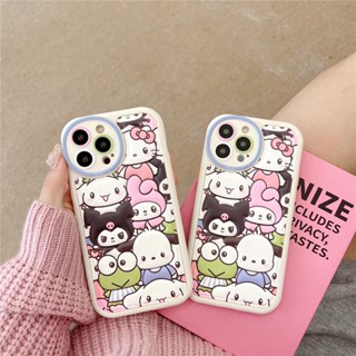 เคสโทรศัพท์มือถือหนัง TPU แบบนิ่ม พิมพ์ลายการ์ตูน สําหรับ iphone 14 Pro Max 13 Pro Max 12 Pro Max