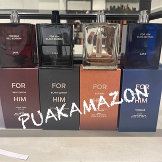 zara น้ำหอมซาร่าชาย For him ขนาด 100 ml. Red edition, black edition, blue