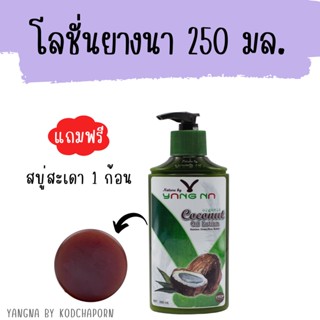 โลชั่นน้ำมันมะพร้าวสกัดเย็น Nature By Yangna ขวด 250 ml