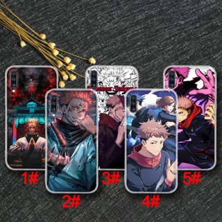 เคสโทรศัพท์มือถือแบบนิ่ม TPU ใส ลาย Jujutsu Kaisen 122RTY สําหรับ Samsung A01 EU A02 M02 A02S A03S A10 A10S A11 A12 A20 A30 A20S